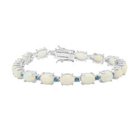 Zilveren armband met Welo-opalen