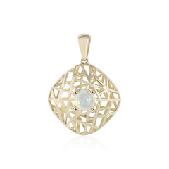 Gouden hanger met een Welo-opaal (Ornaments by de Melo)