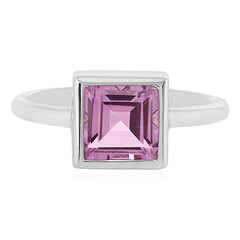 Zilveren ring met een lavendel amethist