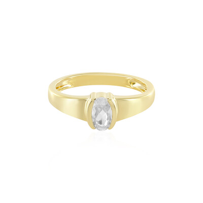 Zilveren ring met een zirkoon