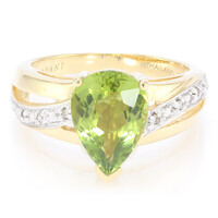 Gouden ring met een Paraiba toermalijn (AMAYANI)