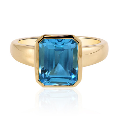 Gouden ring met een Marambaia-topaas (Tenner Diniz)