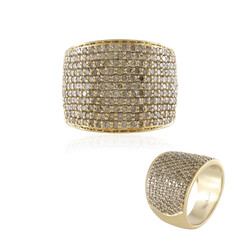 Gouden ring met I2 Champagne Diamanten (de Melo)
