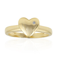 Gouden ring met een Diamant SI1 (G)