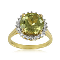 Zilveren ring met een zultaniet