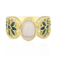 Zilveren ring met een rozen kwarts