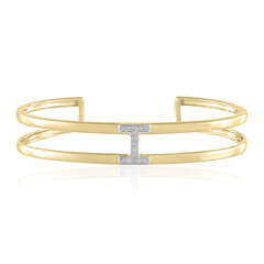 Zilveren armband met I3 (J) Diamanten