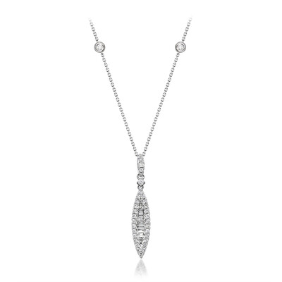 Gouden halsketting met SI2 (H) Diamanten (CIRARI)