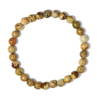 Armband met landschap jaspisstenen