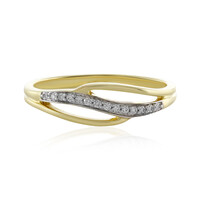 Gouden ring met Loepzuivere (F) Diamanten (LUCENT DIAMONDS)