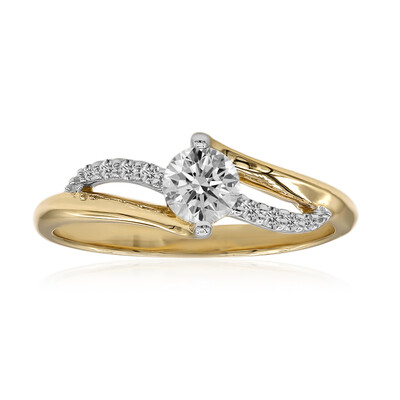 Gouden ring met een Diamant SI1 (G) (Annette)