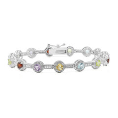 Zilveren armband met peridoots