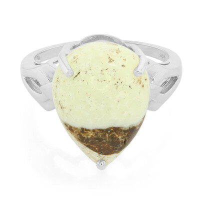 Zilveren ring met een Magnesiet
