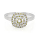 Zilveren ring met Fancy diamanten