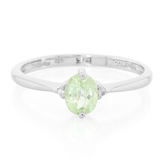 Zilveren ring met een Paraiba toermalijn