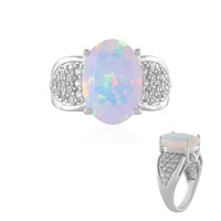 Zilveren ring met een Welo-opaal