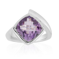 Zilveren ring met een amethist (Pallanova)
