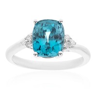 Gouden ring met een Ratanakiri zirkoon (CIRARI)