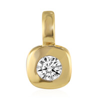 Gouden hanger met een Diamant SI1 (G)