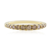 Gouden ring met een I2 Champagne Diamant (de Melo)