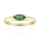 Gouden ring met een AAA Keniaanse tsavoriet