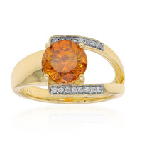 Gouden ring met een sfaleriet