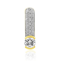 Gouden hanger met een IF Diamant (D)