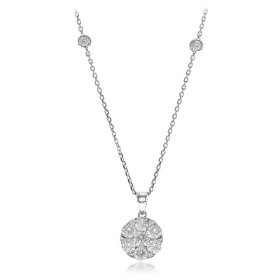Gouden halsketting met een I1 (H) Diamant (CIRARI)