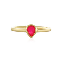 Zilveren ring met een Roze Ethopische Opaal