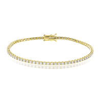 Gouden armband met I1 (H) Diamanten (CIRARI)