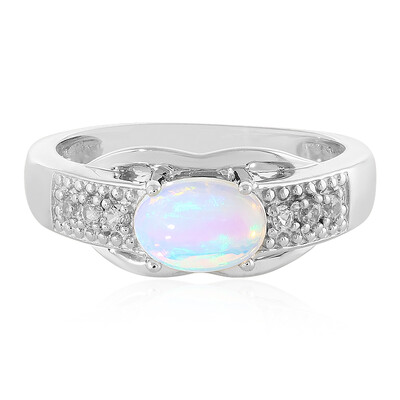 Zilveren ring met een Welo-opaal