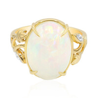 Gouden ring met een Welo-opaal (Adela Gold)