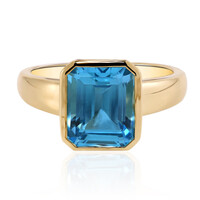 Gouden ring met een Marambaia-topaas (Tenner Diniz)