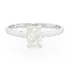 Zilveren ring met een Orthoklaas