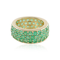Gouden ring met Russische smaragden (de Melo)