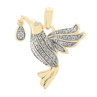 Gouden hanger met een Diamant SI1 (G)