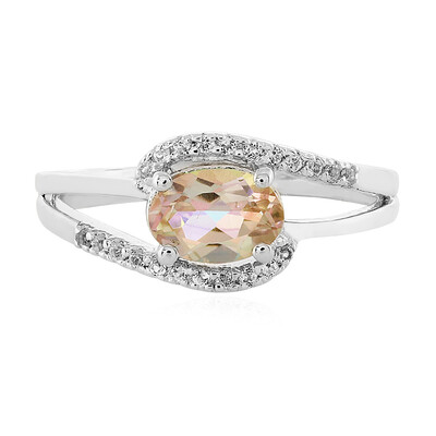 Zilveren ring met een Luna Kwarts