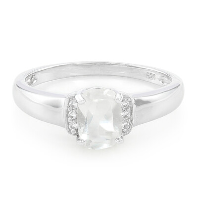 Zilveren ring met een Orthoklaas