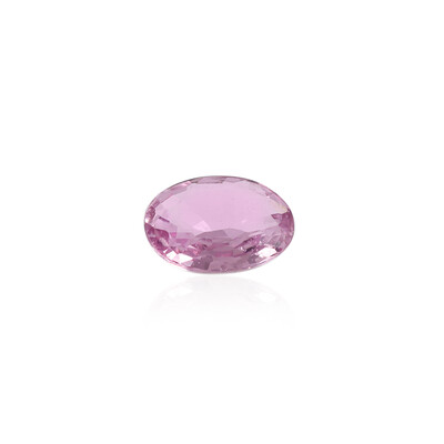 Edelsteen met een Ceylon roze saffier