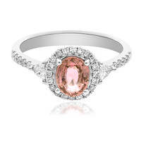 Gouden ring met een Burmese Spinel (CIRARI)