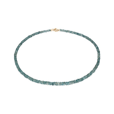 Gouden halsketting met Ratanakiri zirkonen