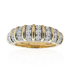 Gouden ring met Diamanten SI1 (G)