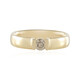 Zilveren ring met een I2 Bruine Diamant