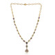 Gouden halsketting met saffieren (CIRARI)
