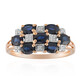 Gouden ring met Kanchanaburi saffieren