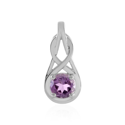 Zilveren hanger met een Azuurblauwe Kwarts