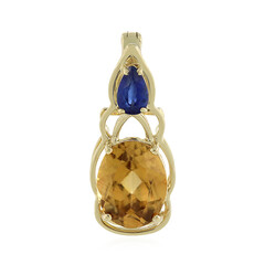 Gouden hanger met een Vibhor Zirkoon