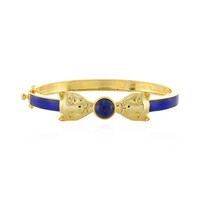 Zilveren armband met een sodaliet