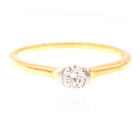 Gouden ring met een FL (D) Diamant (LUCENT DIAMONDS)