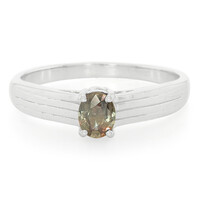 Zilveren ring met een Kleurwissel Saffier